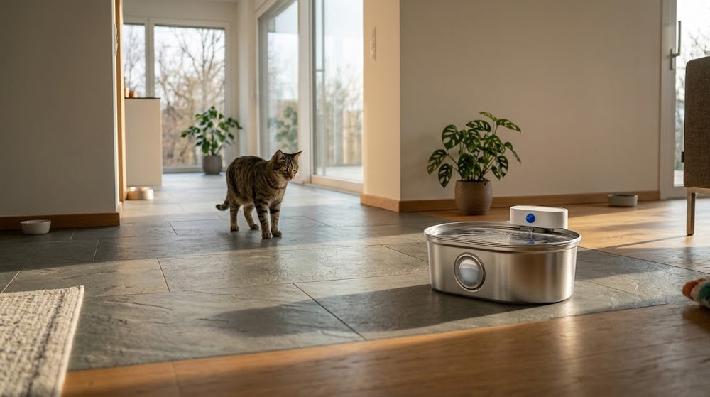 Wie gewöhnt man Katzen an einen Trinkbrunnen? Tipps für eine erfolgreiche Umstellung!