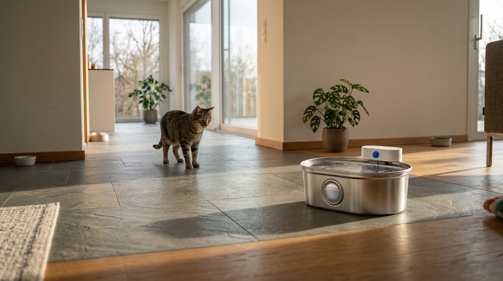 Wie gewöhnt man Katzen an einen Trinkbrunnen? Tipps für eine erfolgreiche Umstellung!