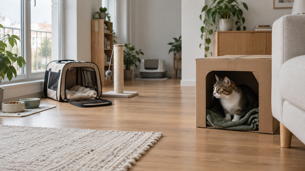 Katze zieht ein: Die ersten 7 Tage im neuen Zuhause