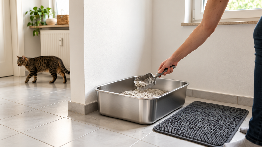 Wie oft sollte man eine Katzentoilette reinigen?