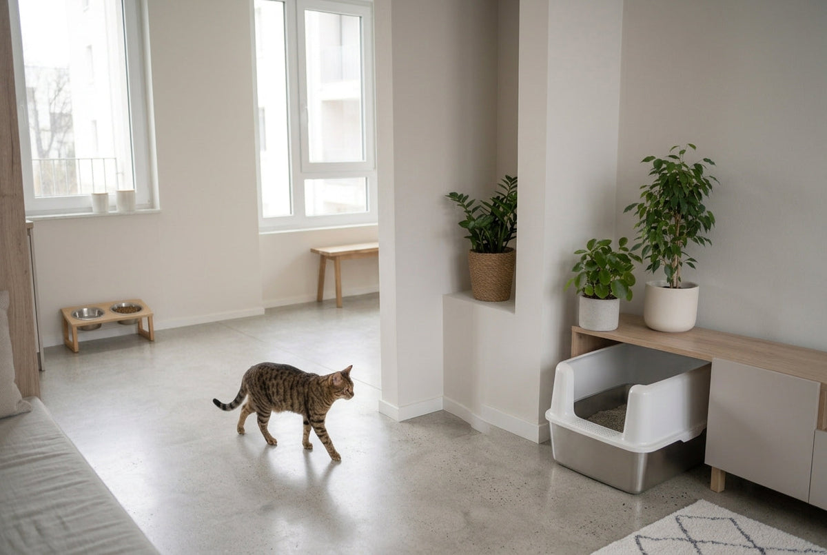 Wo platziert man am besten eine Katzentoilette? Tipps für den idealen Standort!