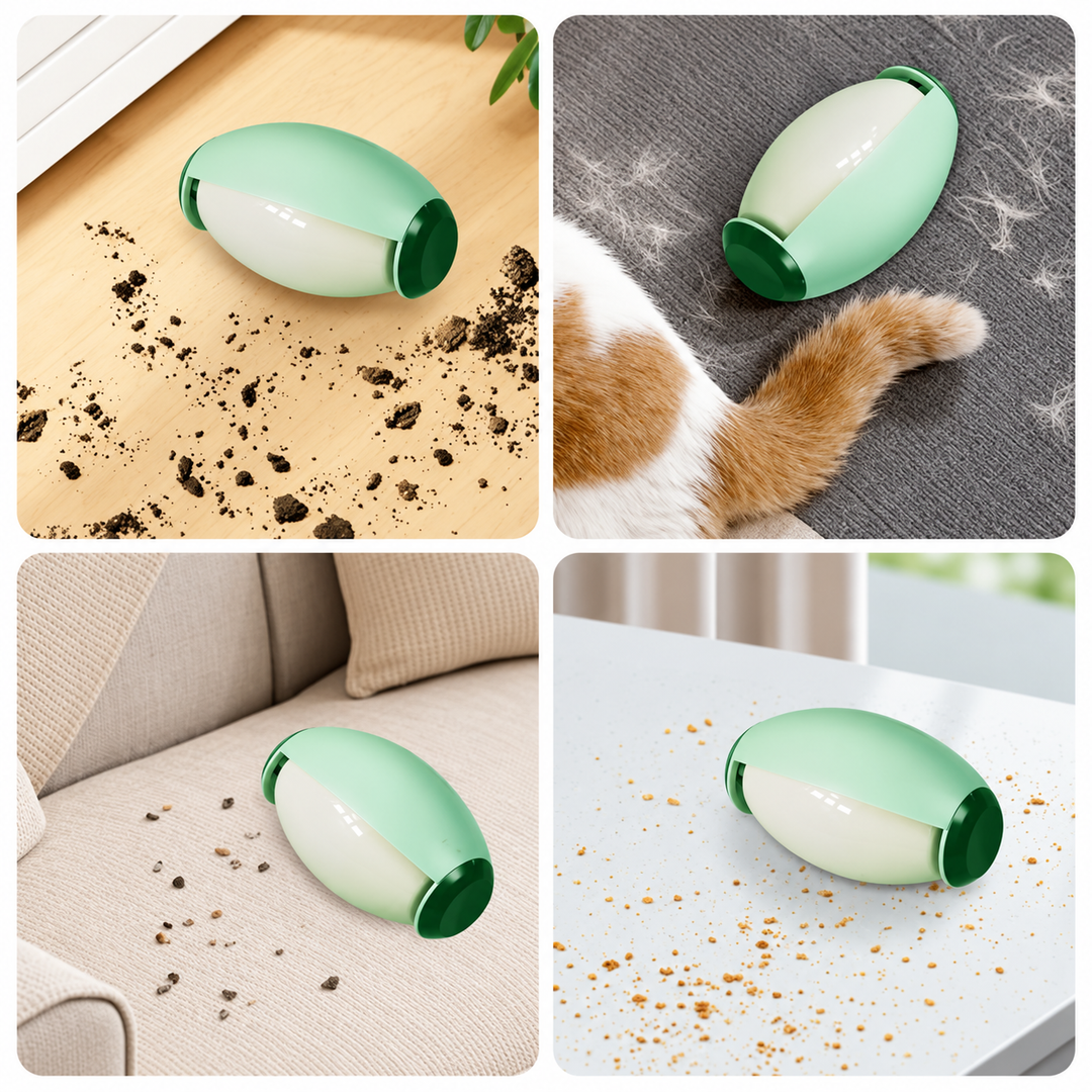 Wiederverwendbarer Catzyfied Fusselroller 2.0 für Katzenhaare auf Sofa, Kleidung, Teppich und glatten Oberflächen